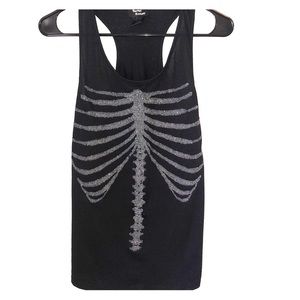 Rib cage tank top